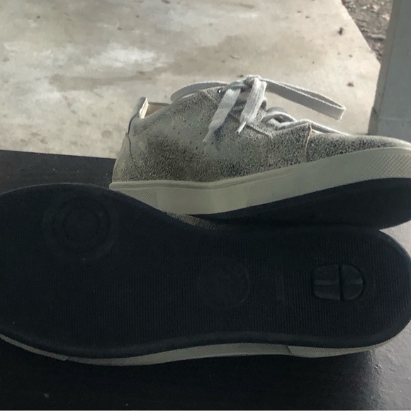 Mephisto Monia Womens Black Gray Leather  Lace-Up Low-Top Zip Sneakers Size 8 - Picture 10 of 14